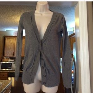 Light grey boyfriend cardigan